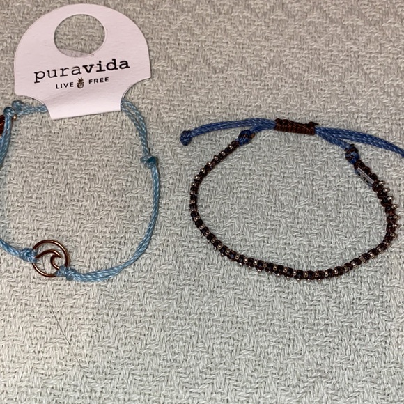 Set of 2 Stylish Bracelets - 1 NEW PuraVida and another new w/no tags - Picture 4 of 4